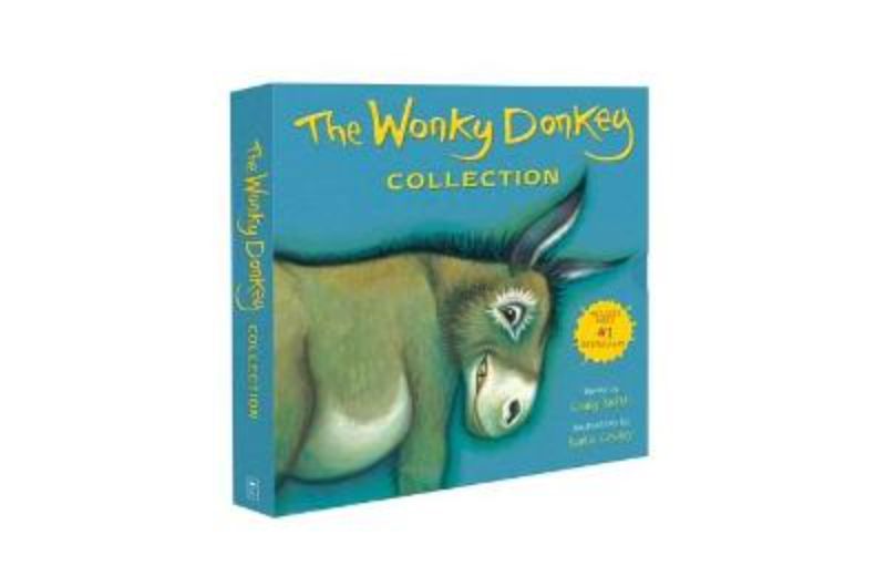 Three charming donkey characters in a colorful boxed set for joyful reading and imagination-filled stories.