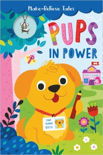 Pups in Power with Necklace