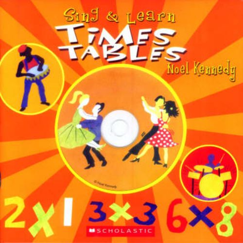 'Sing and Learn Times Tables' mixes math and music, featuring vibrant rhythms to make learning multiplication fun and engaging.