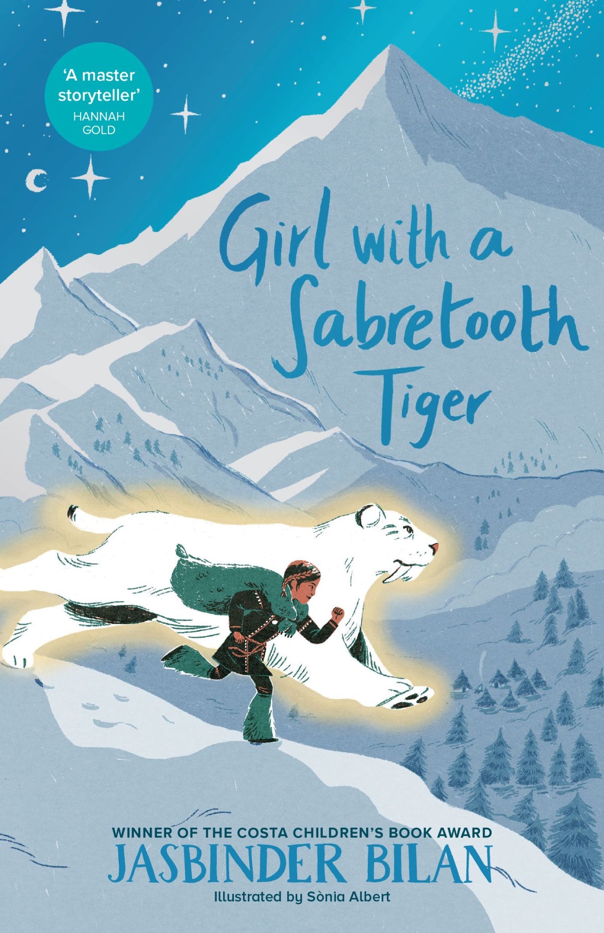 Girl with a Sabretooth Tiger