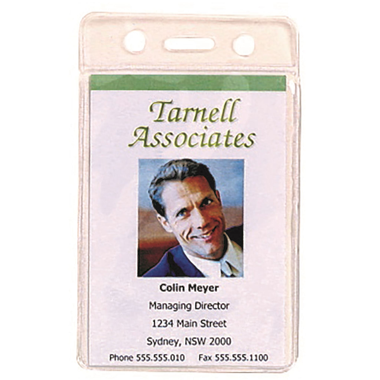 Rexel Id Pouch Soft Portrait 62x104mm 10pk