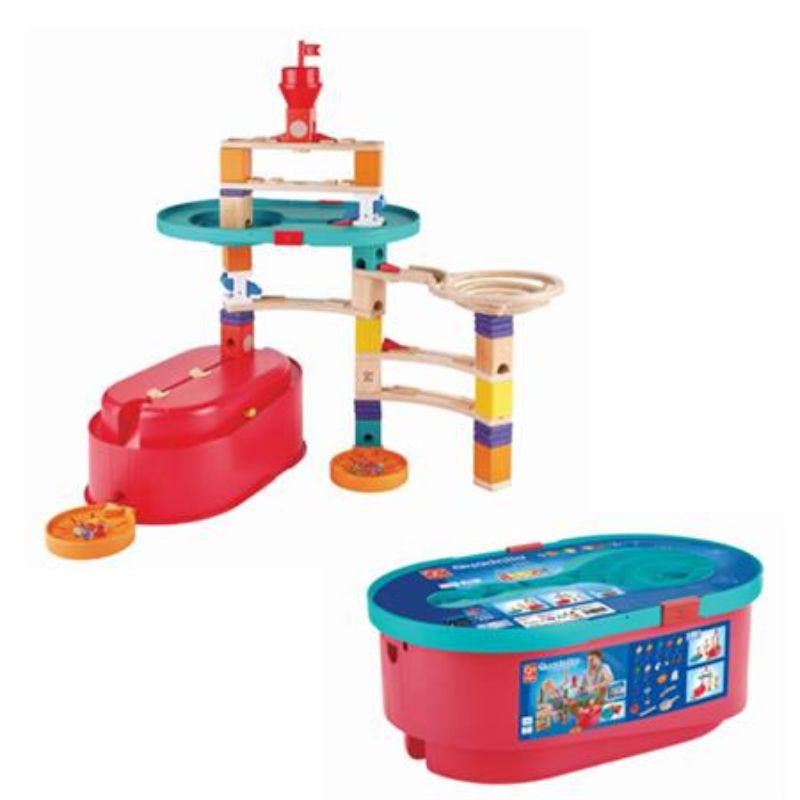 Marble Run - Quadrilla Stack Track Bucket Set