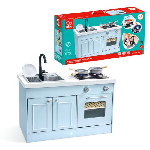 Kids Play Kitchen with Running Water & Stove Sounds - Hape