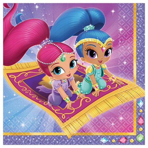 Shimmer & Shine Luncheon Napkins - Pack of 16