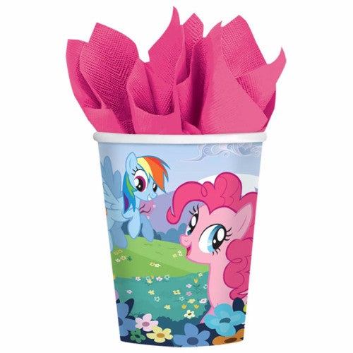 My Little Pony Cups Paper 266ml - Pack of 8