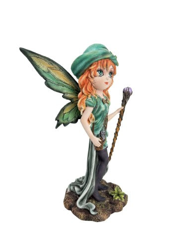 Ornament - Green Fairy with Magic Wand (21cm)