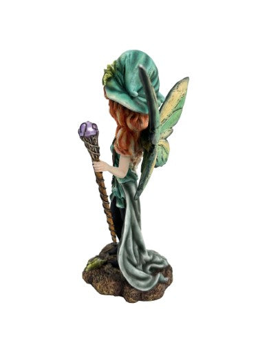 Ornament - Green Fairy with Magic Wand (21cm)