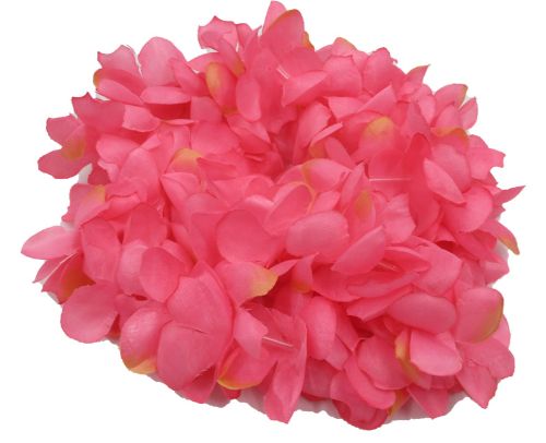 Artificial Flower Leis - 1.25m Camellia Pink (12 Units)