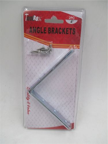 Angle Brackets - 10cm (4 Packs)