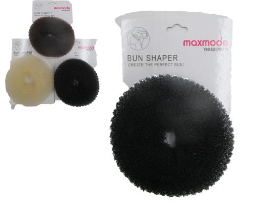 Hair Donut Bun Maker - 7cm (Set Of 3 Assorted)