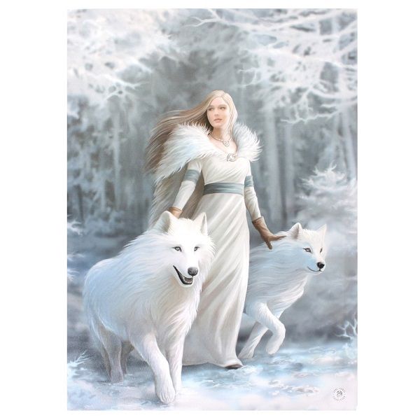 Canvas - Small Winter Guardian