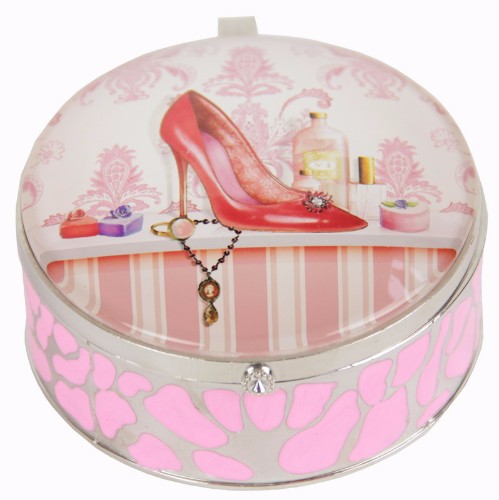Handbag Shoe Print Trinket Box