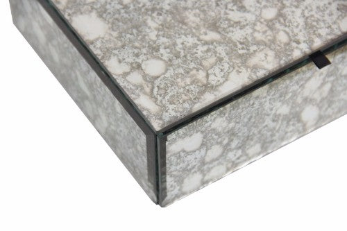 Mottled Mirror Jewellery Box