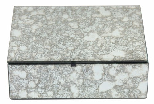 Mottled Mirror Jewellery Box