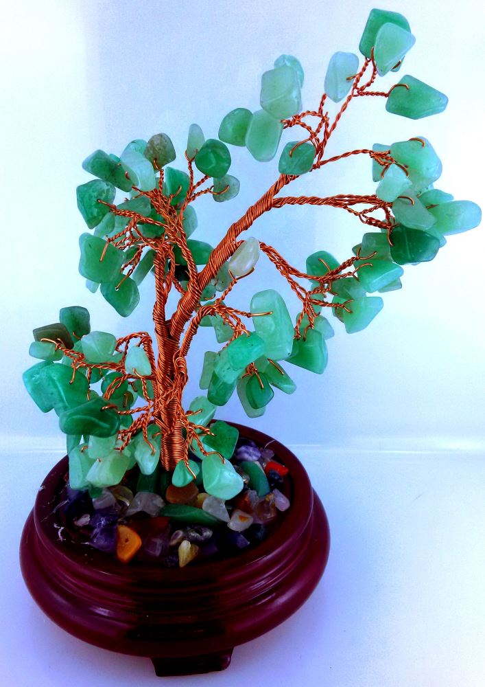 Gemstone Tree Large - Aventurine
