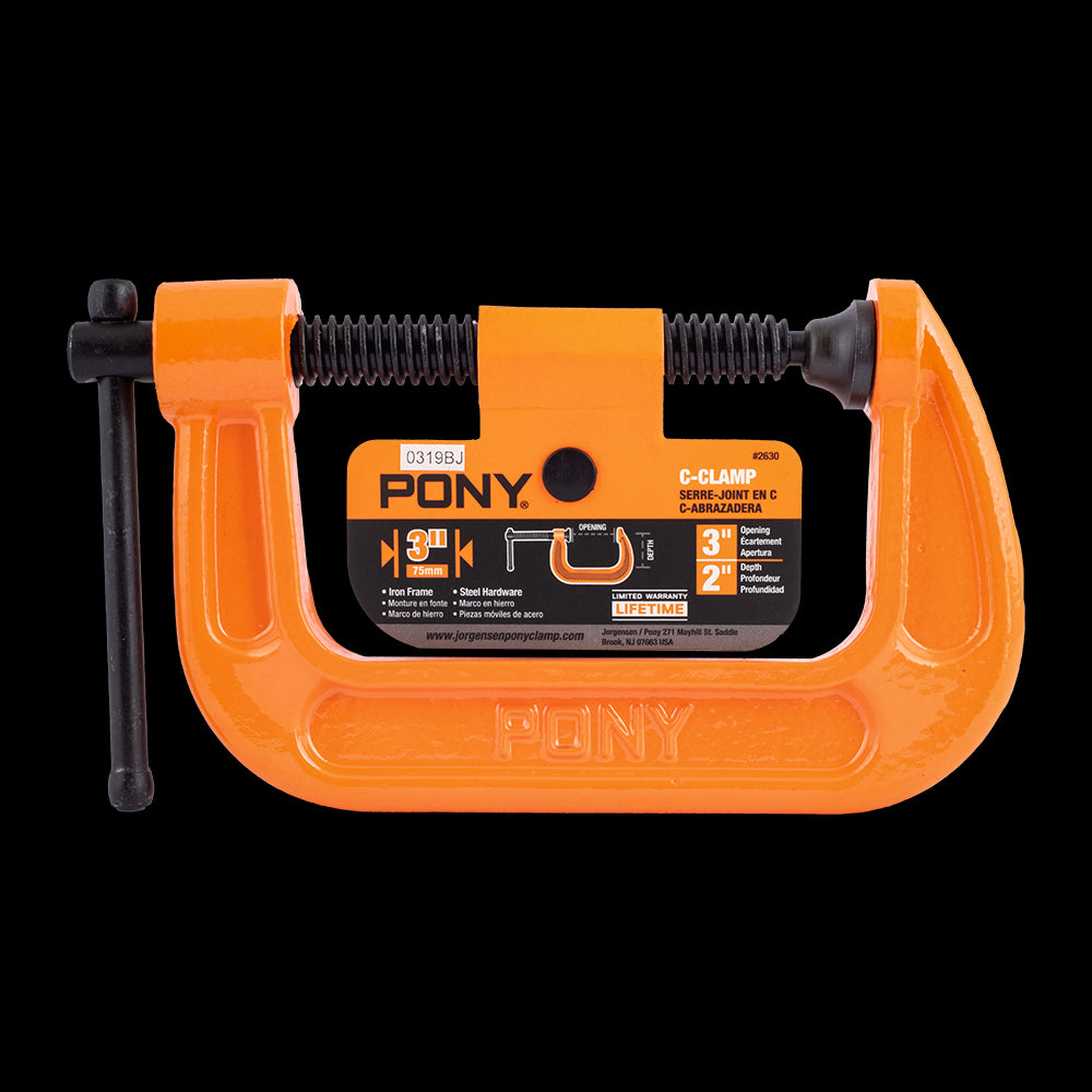 PONY JORGENSEN 75mm Classic Hobby C-Clamp