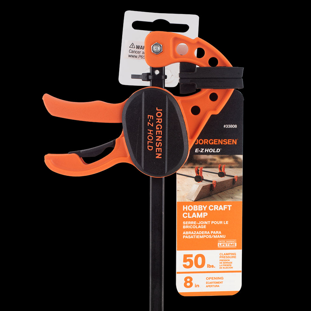 PONY JORGENSEN 200mm E-Z HOLD Hobby Bar Clamp