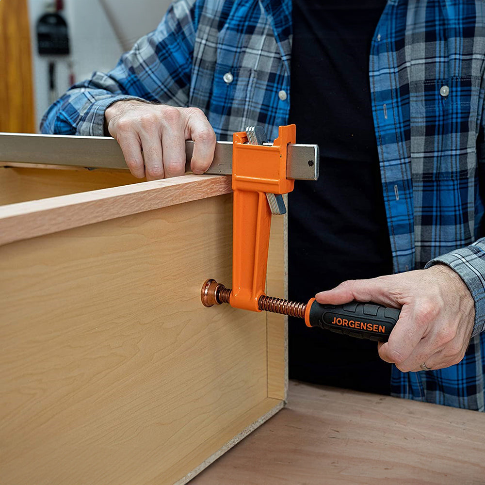 PONY JORGENSEN 300mm Deep-Reach Throat Bar Clamp