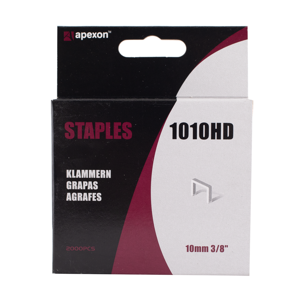 APEXON 10mm Staples - 2000pc