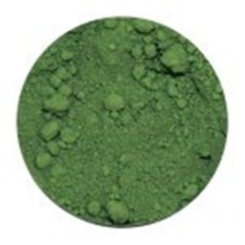 Art Spectrum Dry Ground Pigment in 120ml, pure lightfast chromium oxide for custom color creation and professional artistry.