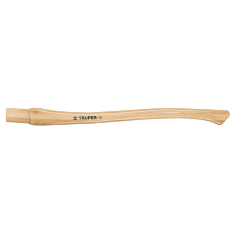 Hickory axe handle, 28 inch for lightweight axes, strong and shock-absorbing with 1/2 eye fit for reliable chopping.