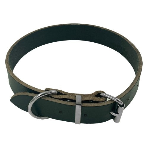 Taurus Coloured Leather Collar 30mm X 660mm Brown