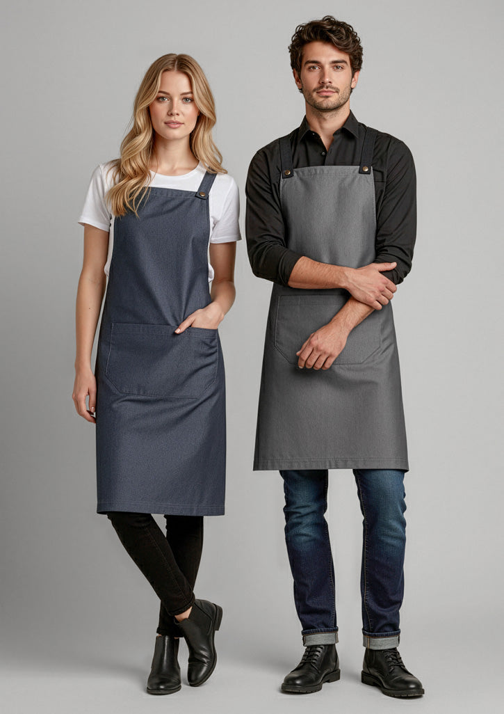 Urban Bib Apron - Denim