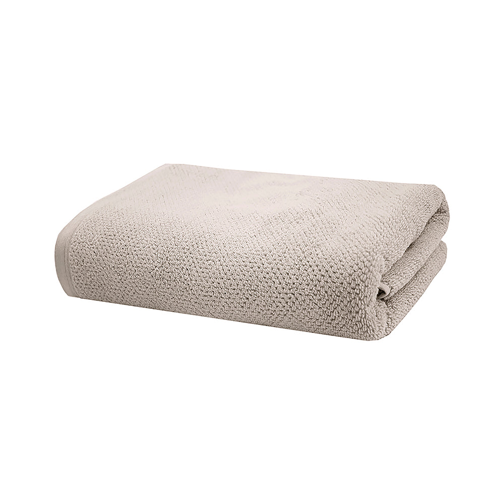 Angove 2pack Bath Sheet 80x160cm Pebble- Bambury