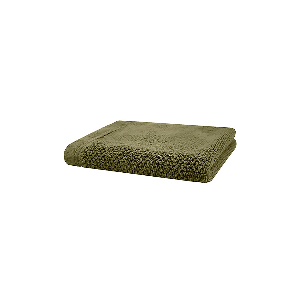 Angove 6pack Face Washer 33x33cm Olive- Bambury