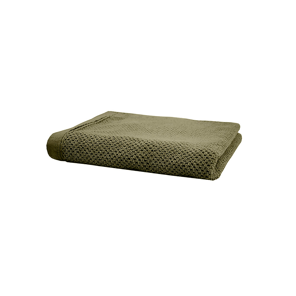 Angove 4pack Hand Towel 40x70cm Olive- Bambury
