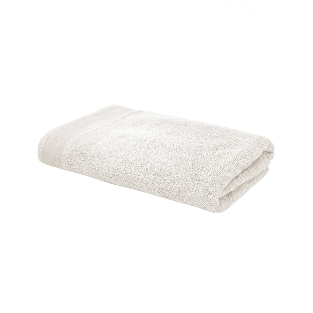 Elvire Bath Towel 2 Pack Ivory- Bambury