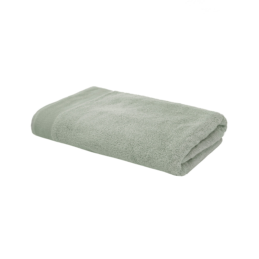 Elvire Bath Towel 2 Pack Sage- Bambury