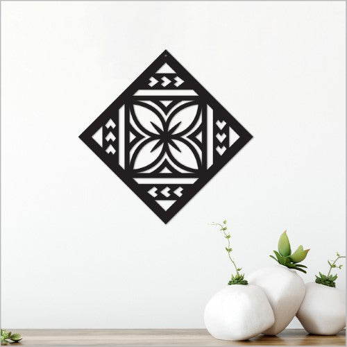 Black Acrylic Square: Tapa 2 Art Squares