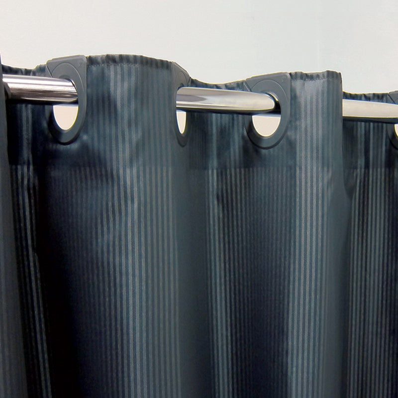 Shower Curtain Charcoal- Bambury