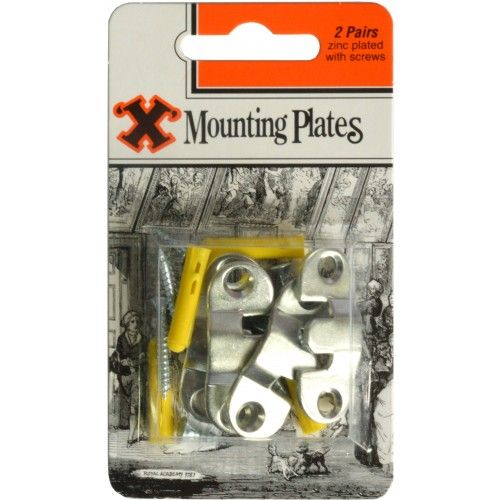 PICTURE MOUNTING PLATE - Bayonet Blister (Pack 4)