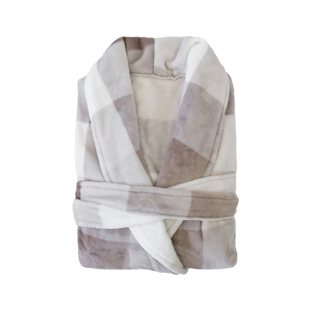 Charlie Ultraplush Robe Nougat S/M