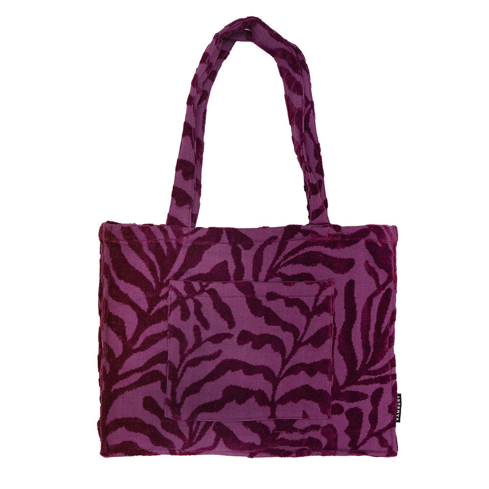 HiLo Tote Bag Nori - Berry - BAMBURY