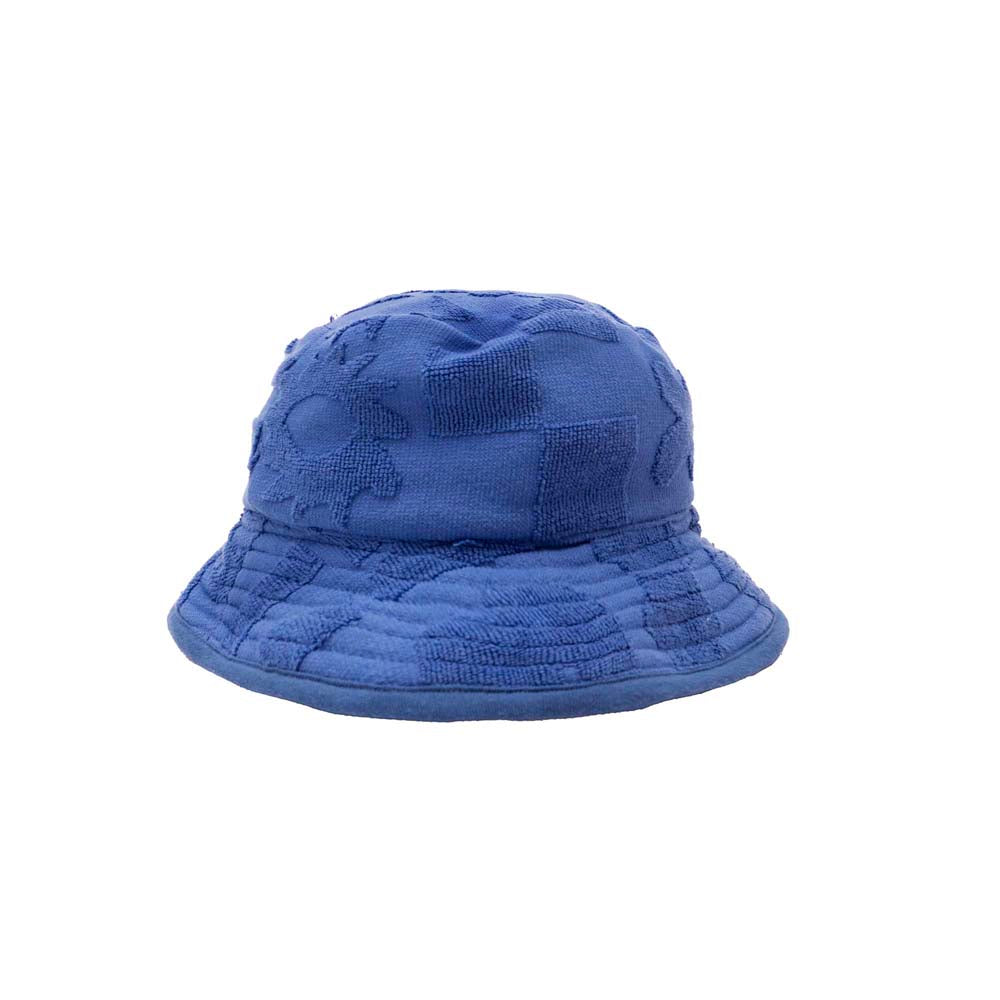 HiLo Cotton Towelling Bucket Hat One Size Bambury - Solana Blue
