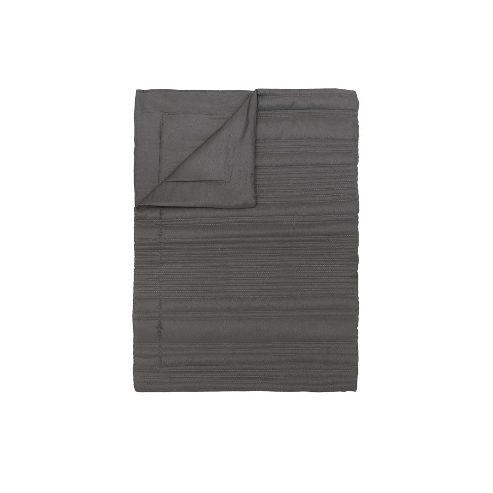 Flinders Bed Runner Charcoal - BAMBURY