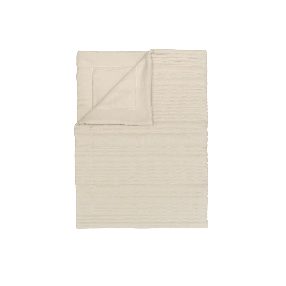 Flinders Bed Runner Pebble - BAMBURY