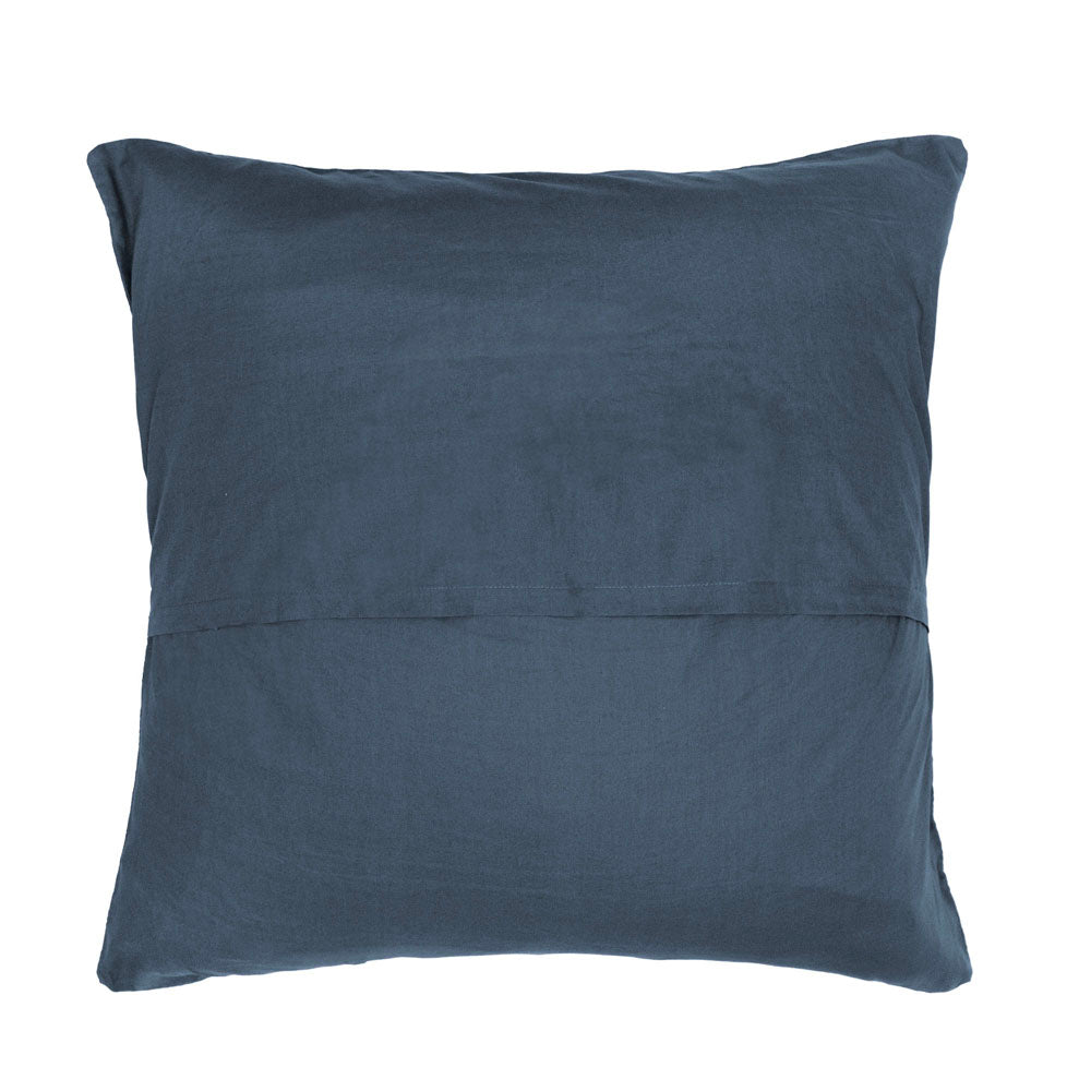 Tide Jacquard Denim European Pillowcase - Bambury