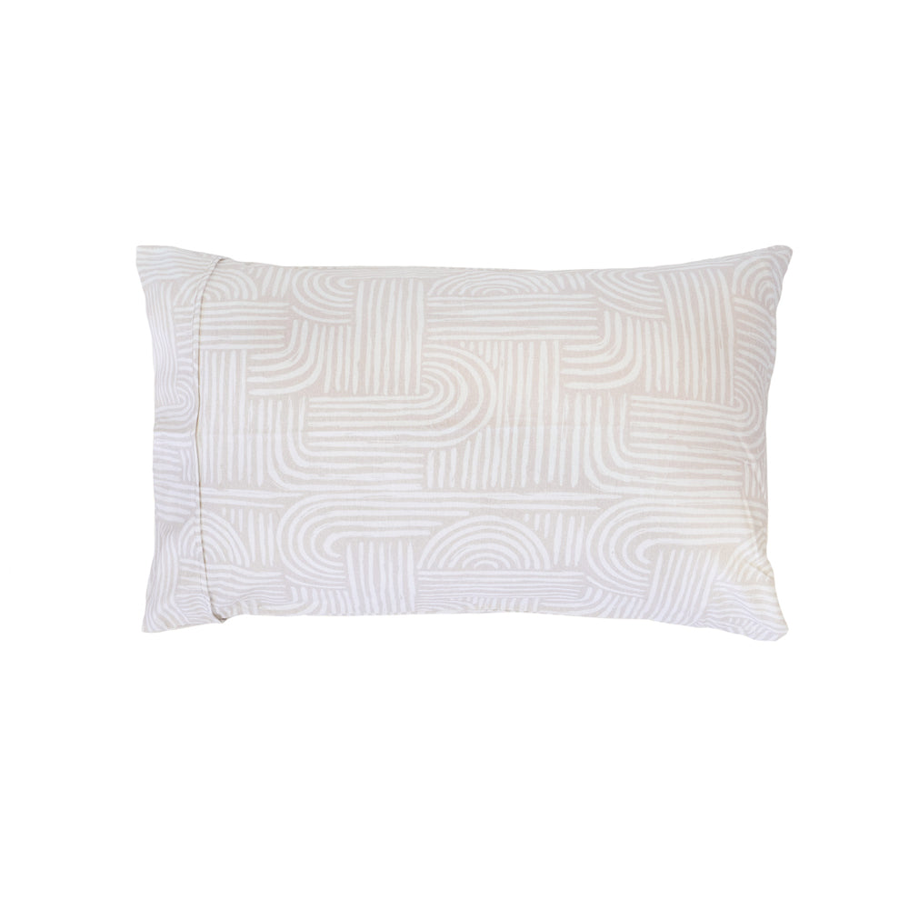 Bowie Flannelette Sheet Set Single