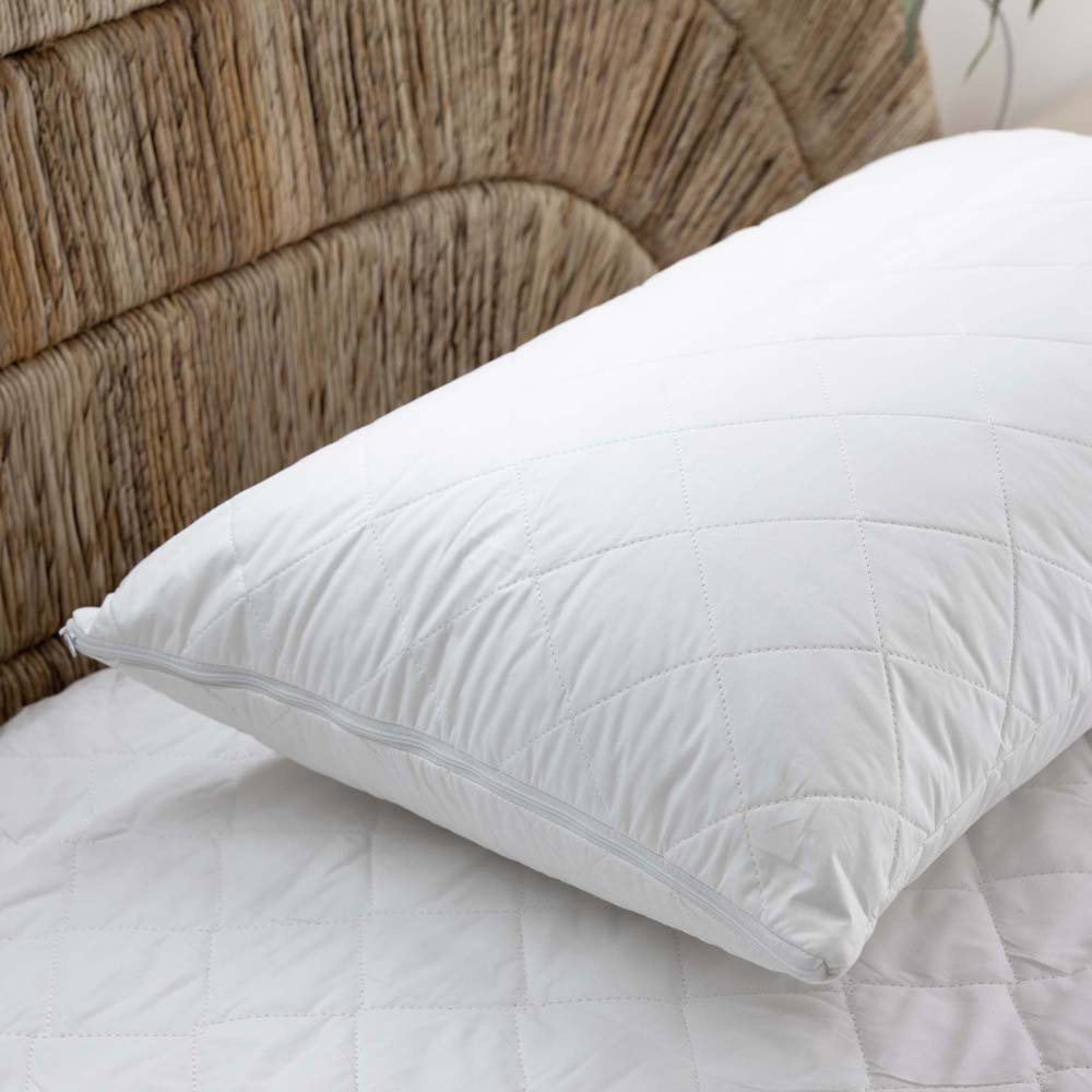 Arbor Cotton Quilted Pillow Protector 48 x 73cm Bambury - Standard