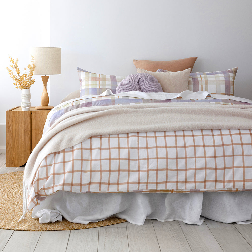 Dion Quilt / Duvet Cover Set Queen- Bambury