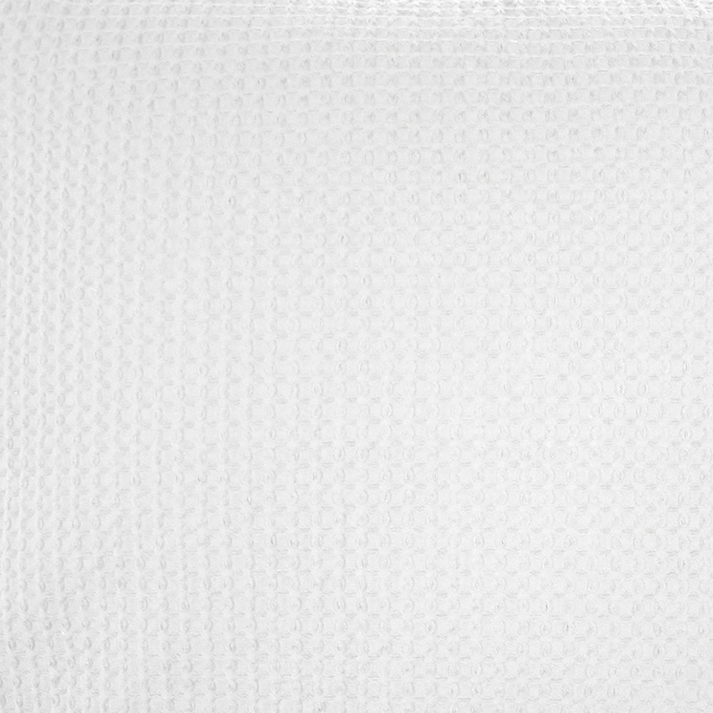 Melville Quilt/Duvet Cover Set in white, featuring soft cotton waffle fabric, includes quilt cover and two pillowcases, machine washable.