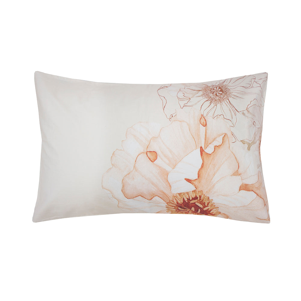 Poppy Quilt / Duvet Cover Set Queen- Bambury