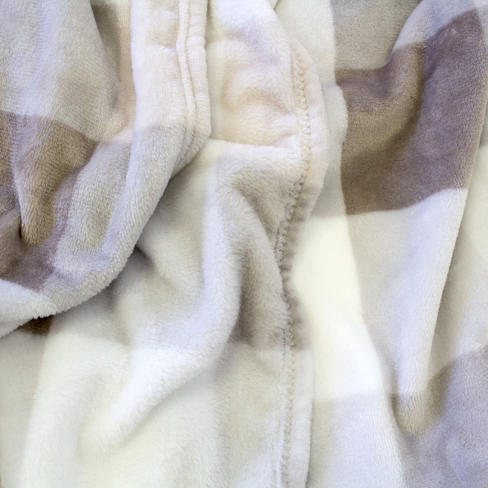 Charlie Ultraplush Blanket Nougat Super King