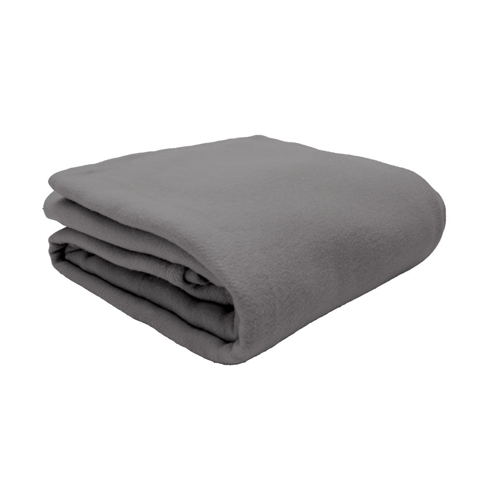 Carson Wool Bamboo Blanket Slate King - Bambury