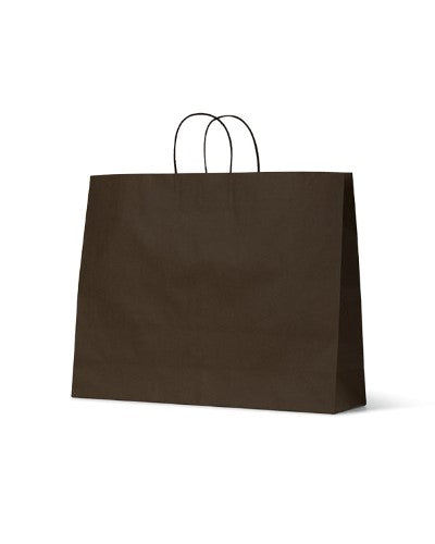 Paper Bags - Budget Black Kraft Paper - Boutique - 200/ctn