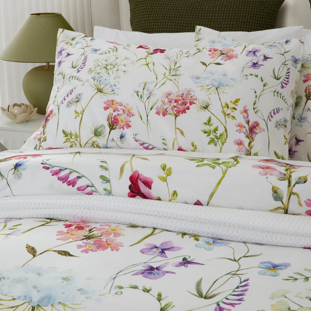 Duvet Cover Set - Cottage Garden (Super King)